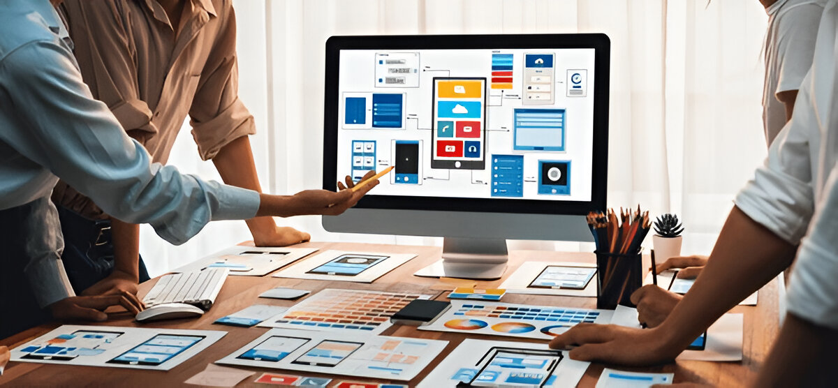 website development graphic
